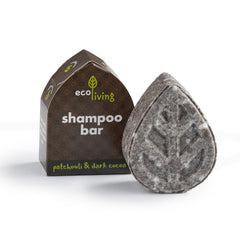 ecoLiving Shampoo Bar Patchouli & Dark Cocoa 85g
