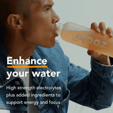 Zooki Electrolytes+ Energy and Focus Peach Flavour 7 Sachets