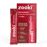 Zooki Electrolytes+ Exercise and Recover Cherry Flavour 7 Sachets