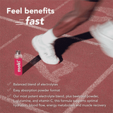 Zooki Electrolytes+ Exercise and Recover Cherry Flavour 7 Sachets