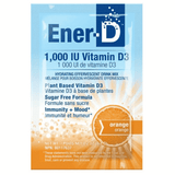 Ener-Life Ener-D 1,000IU Vitamin D3 Orange 24 Sachets