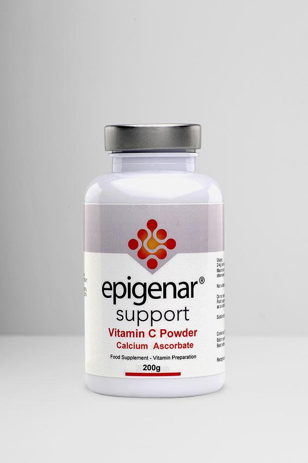 Epigenar Vitamin C Powder - Calcium Ascorbate 200g
