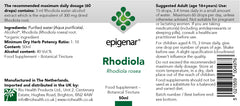 Epigenar Rhodiola Tincture 50ml