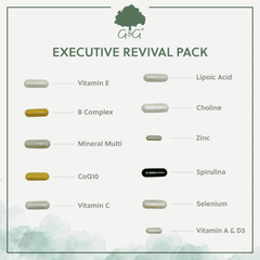 G&G Vitamins Executive Revival Pack 28 Day Supply
