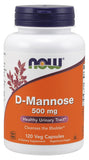 D-Mannose, 500mg - 240 vcaps | NOW Foods