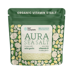 Feel Complete Aura Sea Salt Wild Garlic (Organic) 80g
