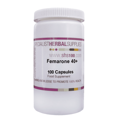 Specialist Herbal Supplies (SHS) Femarone 40+ Capsules 100s