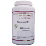 Specialist Herbal Supplies (SHS) Femarone 40+ Capsules 200s