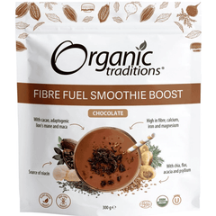 Organic Traditions Fibre Fuel Smoothie Boost Chocolate 300g