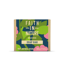 Faith In Nature Wild Rose Soap Bar 100g