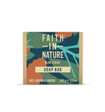 Faith In Nature Blue Cedar Soap Bar 100g