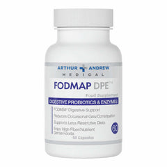 FODMAP DPE (Digestive Probiotics and Enzymes) - 60 Capsules | Arthur Andrew Medical