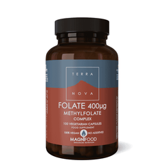 Terranova Folate 400ug (Methyfolate) Complex 100s