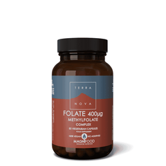 Terranova Folate (Methyfolate) 400ug Complex 50s