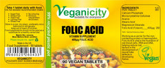 Veganicity Folic Acid 400µg