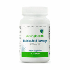 Folinic Acid Lozenge - 60 Lozenges | Seeking Health