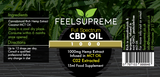 Feel Supreme CBD Oil 1000mg in MCT Oil 15ml