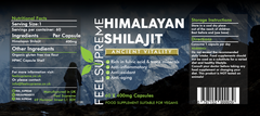 Feel Supreme Himalayan Shilajit 60's