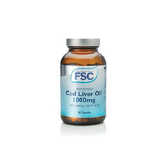 FSC (The Food Supplement Company) High Potency Cod Liver Oil 1000mg 90's