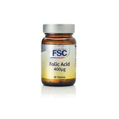 FSC (The Food Supplement Company) Folic Acid 400ug 90's
