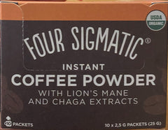 Four Sigmatic Instant Coffee with Lions Mane Extract (Achieve) 10x2.5g