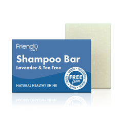 Friendly Soap Shampoo Bar Lavender & Tea Tree 95g