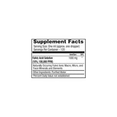 Fulvic 400X - 120ml | Mother Earth Labs