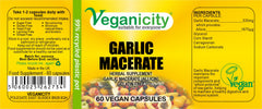 Veganicity Garlic Macerate 530mg
