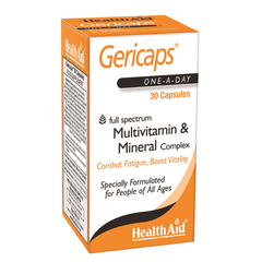 Health Aid Gericaps Multivitamin & Mineral Complex 30s