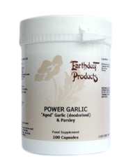 G&G Vitamins Earthdust Power Garlic Aged Deodorised Garlic & Parsley 100's