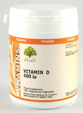 G&G Vitamins Vitamin D 400iu 100's