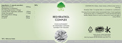 G&G Vitamins Resveratrol Complex 60's