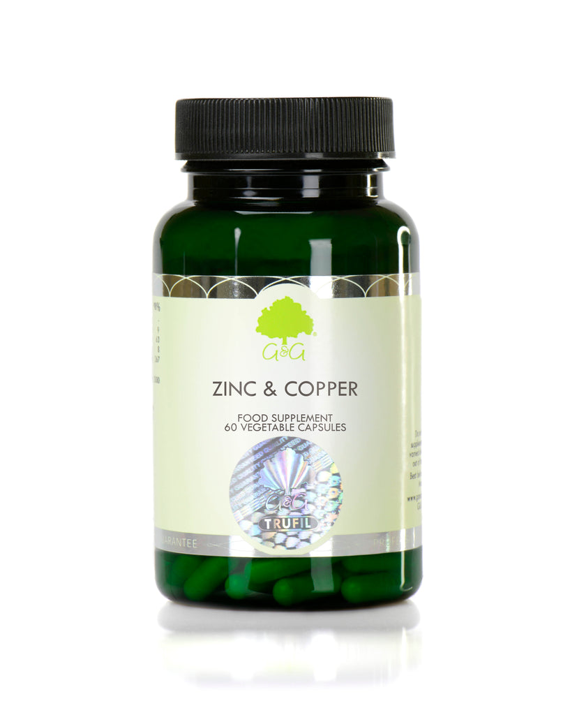 G&G Vitamins Zinc & Copper 60's