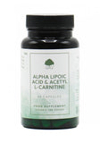 G&G Vitamins Alpha Lipoic Acid & Acetyl L-Carnitine 60's