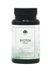 G&G Vitamins Biotin 500ug 120's