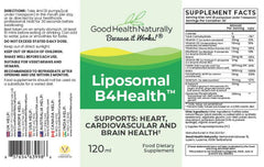 Good Health Naturally Liposomal B4Health 120ml