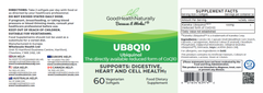 Good Health Naturally UB8Q10 Ubiquinol 60's