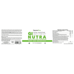 NaturesPlus GI Nutra Total Digestive Wellness Powder 189g