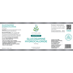 Cytoplan Glucosamine Hydrochloride 1000mg 60s