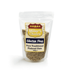 Miller's Choice Gluten Free Pure Traditional Pinhead Oats 640g