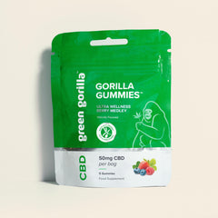 Green Gorilla Gorilla Gummies Berry Medley 50mg 5's