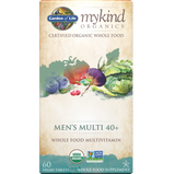 Garden of Life mykind Organics Men's Multi 40+ 60's