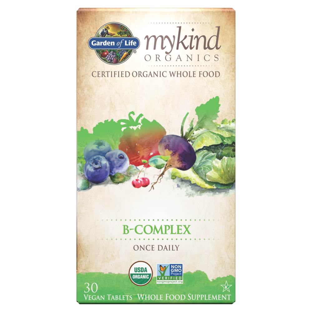 Garden of Life mykind Organics B-Complex 30's