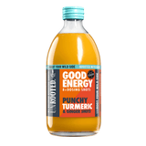 Unrooted Good Energy 8+ Dosing Punchy Turmeric & Ginger Shot 4x500ml CASE