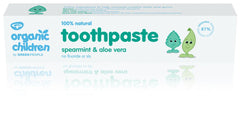 Green People Organic Children Toothpaste Spearmint & Aloe Vera 50ml