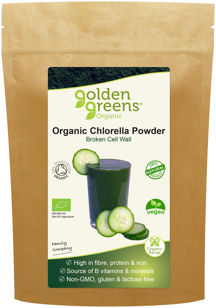 Golden Greens (Greens Organic) Organic Chlorella Powder 100g