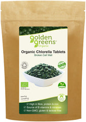 Golden Greens (Greens Organic) Organic Chlorella Tablets 120's