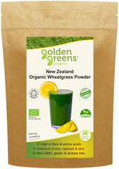 Golden Greens (Greens Organic) New Zealand Organic Wheatgrass Powder 200g