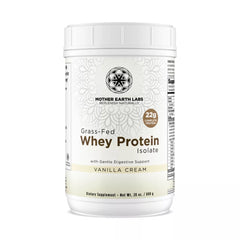 Grass-Fed Whey Protein (Vanilla) - 800g | Mother Earth Labs