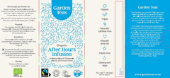 Garden Teas Organic Fairtrade After Hours Infusion 20 Teabags